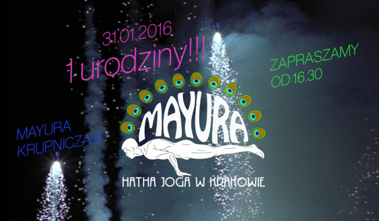1 urodziny Mayury