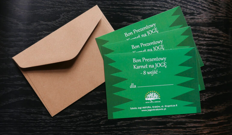 Promocja – joga na prezent