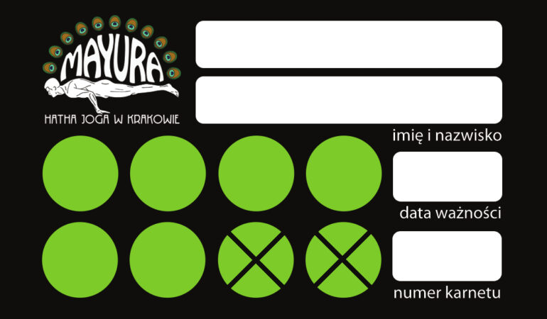 Karnet – 6 wejść